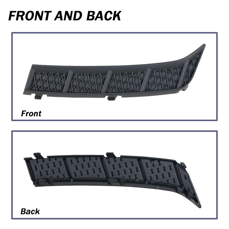 JESYMBX For Subaru Forester 2014-2019 Front bumper Fog Light Bezel