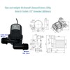 SHYSKY DC40C-2460 Micro Brushless DC Water Pump 24V 28W, 19ft