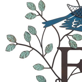 Oligsky 30.5" W Metal Family Signs For Home Decor Wall, Large Family Wall Decor