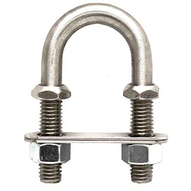 Boat U-Bolt Bow Eye 164833 | 3 3/4 x 3 Inch Stainless Steel