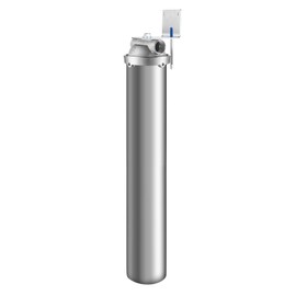 BOKKRALL (BUS-20-3/4NPT) 20 Inch Stainless Steel 304 Water Filter Housing for 19-3/4''-20'' Length, 2.5''-3'' OD Cartridge, Double O-Rings Seal, 3/4 inch Inlet and Outlet Filter System for Household