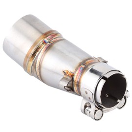 Central Exhaust Pipe Connector Exhaust Middle Muffler Pipe Modified Exhaust Pipe Middle Section Stainless Steel Material 2.0 inches (51 mm) Suitable for Kawasaki Z250 / Ninja 250 / Ninja 300 2013-2016