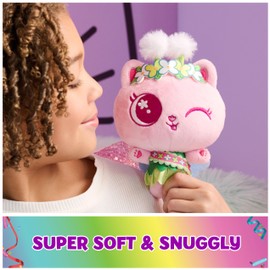 Gabby's Dollhouse, Celebration Series 6-Inch Tall Kitty Fairy Plushies, Stuffed Animal Kids Toys for Girls & Boys Ages 3 and Up