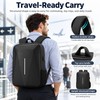 Hard Protective Backpack for Starlink Mini Storage – Black Water-Resistant