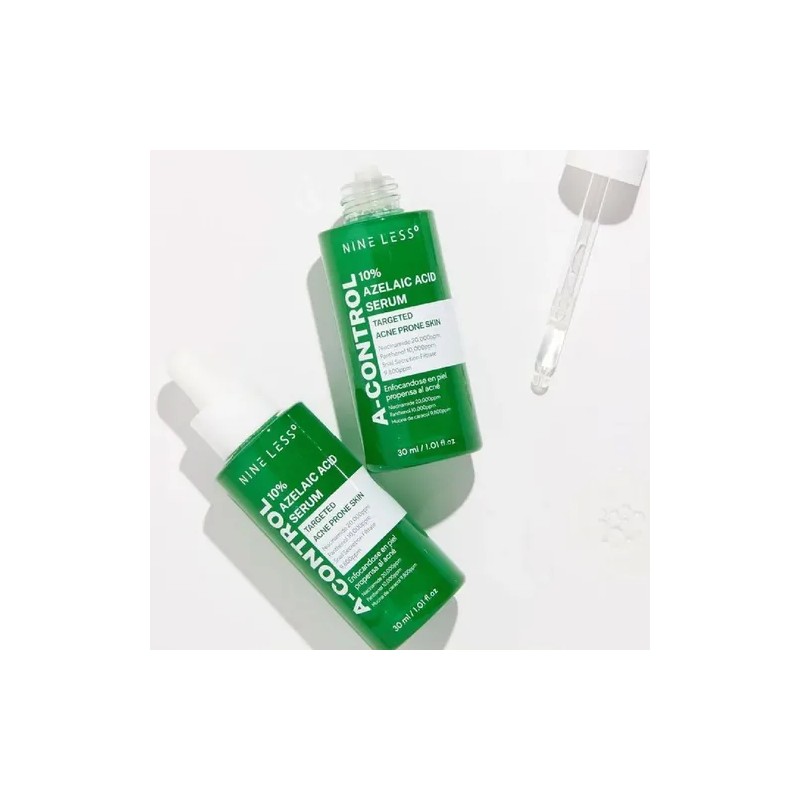 Nineless Srum Facial cido Azelaico 10 Controla Imperfecciones y Brillo