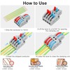 Linkstyle 20PCS Wire Splitter Terminals, Quick Wiring Lever Wire Connectors