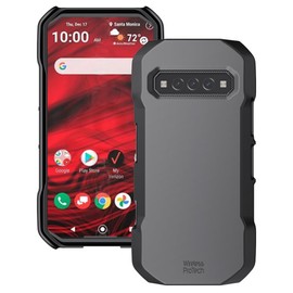 Wireless PROTECH Case Compatible with Kyocera DuraForce PRO 3 (E7200), Smooth Finish Case (Black)