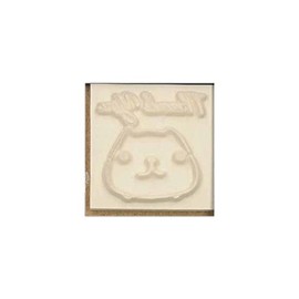 KB/O Capybara-san Stamp 30x30 Thank You Made in Japan