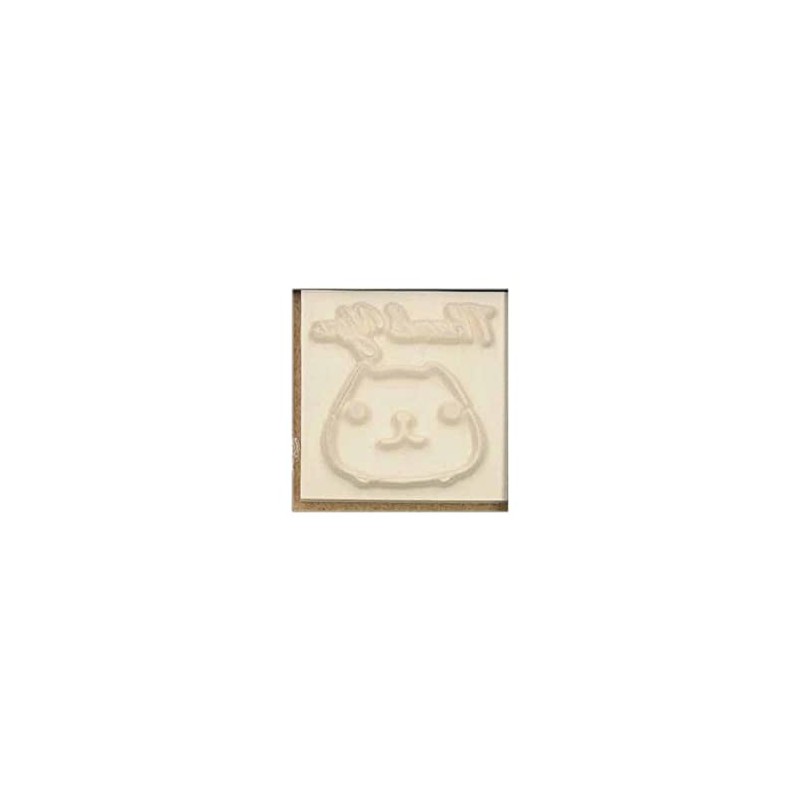 KB/O Capybara-san Stamp 30x30 Thank You Made in Japan
