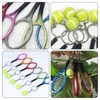 YQWIN 12Pcs Tennis Keychains Tennis Racket Keychains Key Ring Alloy