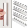 Yaocom 4 Pcs Self-Adhesive Edge Finger Pull Door Handle 4-3/4”