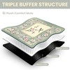 Mocsicka Green Chinoiserie Mahjong Mat 31.5" x 31.5"