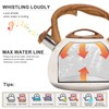Tea Kettle, Vegoran 100 OZ / 3 Liter Whistling Tea