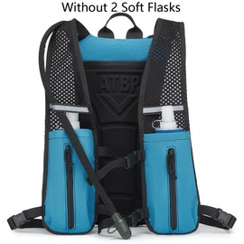 ATBP Running Hydration Vest Pack Tactical 3L Water Bladder Backpack Bag for Cycling Marathon Hiking Daypack Men & Women