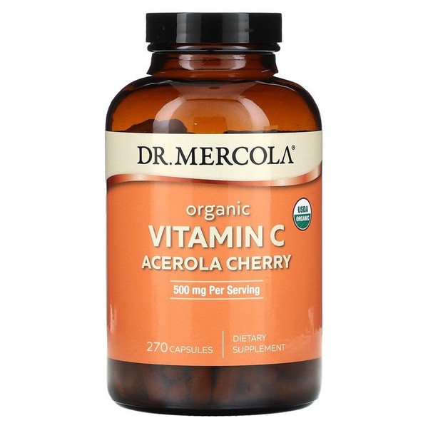 Vitamin C, Acerola Cherry, 166 mg, 270 capsules / 비타민 C, 아세로라 체리, 166mg, 270 캡슐