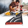 Folding Triangle Square Adjustable Positioning Magnet Goniometer Woodworking Scribe Tool