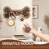 MTERSN Farmhouse Key Holder for Wall - Decorative Rustic Dog