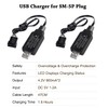VICMILE 7.4V 1200mah Li-ion Battery 2S 15C RC Boat Batteries