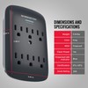 Monster Wall Tap Surge Protector - Power Surge Protector with