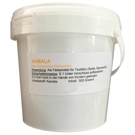 Quebag Kamala Pure Organic Fruit Hair Powder Textile Dye Kamala Powder (500 g)