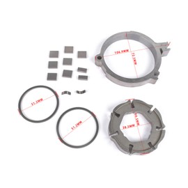 Bisenya Repsatz Oil Pump Lubrication Oil Supply Compatible with Adam M13 1.2 Ampera R12 Astra J P10 Cascada W13 Corsa D S07 Insignia A G09 Meriva B 25199823 55574770 646095