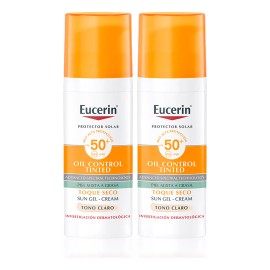 Eucerin Sun Toque Seco Color Claro Fps 50ml