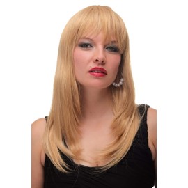 Blonde Straight Wig with Short Fringe 6310-611B 50cm