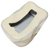 FZJDSD Light Gray Jump Seat Armrest Center Console Cover with