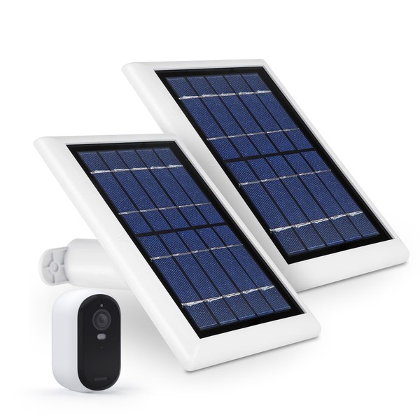 Wasserstein Solar Panel Compatible with Arlo Essential 2K Outdoor Security