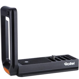 Rollei Universal L-bracket, Arca-Swiss compatible L-angle for mounting under the camera
