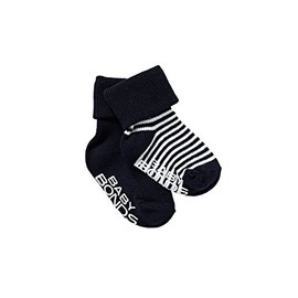 Bonds Baby Classic Cuff Socks - 2 Pack, Blue (2 pack), 1-2 (6-12 Months)