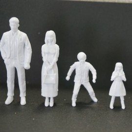 Character models 1/100 3d person model (Statue) JB – mp-100 a – 8P Architectural Model 8 and Railway Model Architectural Model Miniature