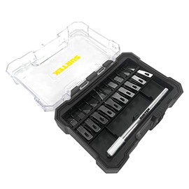 Surtek JEX11 Juego de exactos con mango de aluminio, 11 piezas