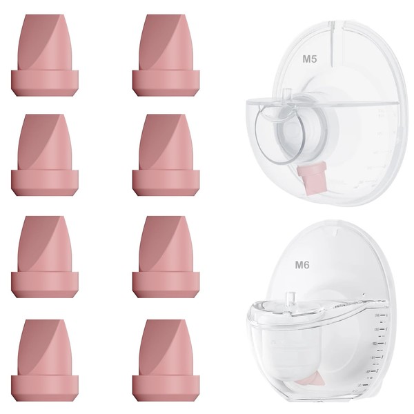 8PC Duckbill Valves for Momcozy M6/M5/V1/V1 Pro/V2/V2 Pro Breast Pump,