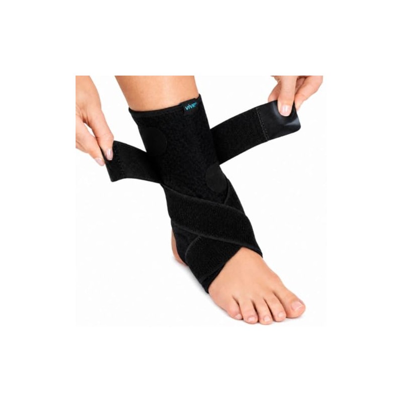 Vive Sprained Ankle Brace for Women, Men - Right or