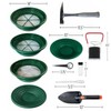 ASR Outdoor 19pc Ultimate Gold Panning Kit with Classifier Screens,