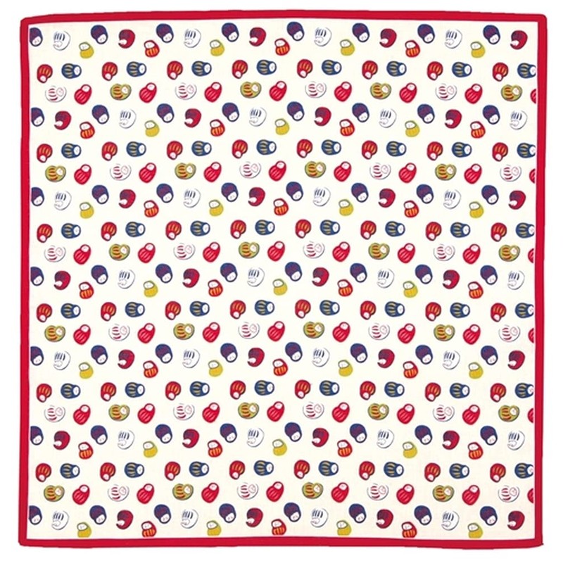 Yamamoto Hitoshouten Japanese Miscellaneous Goods Kyoto Accessories Yonchodo Handkerchief Daruma