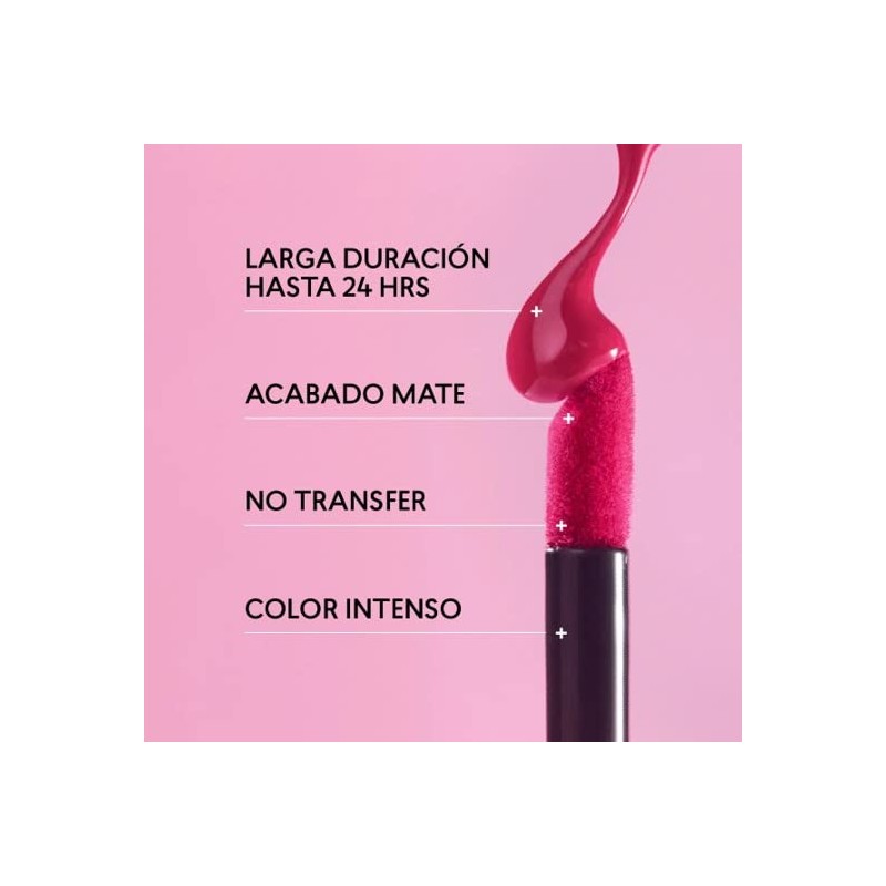 CY - Labial Studio Look Mate, color frambuesa, 6 ml.