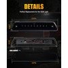 LESAUCE 2025 Upgraded Third Brake Light Smoked Compatible with 2009-2014