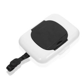 RORPOIR Box Wipe Box Diaper Wipe Carrying Case Refillable Wipe Holder Storage Tissue Container Portable Pouch Travel Storage Wipe Dispenser Handheld Diaper Bag Baby