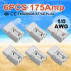 ATEM POWER 6x Premium 175AMP Anderson Style Plug Exterior Connector