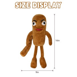 Italian Brainrot,Tung Tung Tung Sahur Plushies Toy 16inch for Fans Gift, Soft Stuffed Animal Pillow for Home Kids' Bedroom Decor, Birthday Christmas Choice for Boys Girls(Tung)