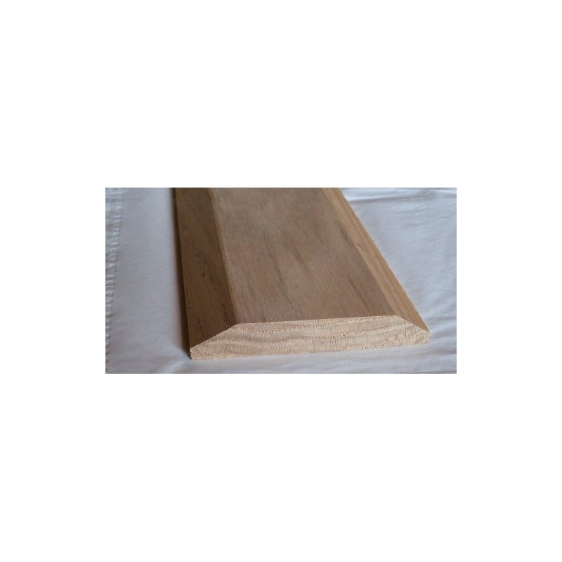 Solid Red Oak Interior Threshold - Style A (4 1/2