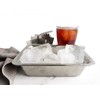 RSVP Endurance Stainless Steel Large Cube Ice Tray, Set of