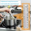 Candy Thermometer Deep Fry Thermometer Oil Thermometer with Temperature Reference