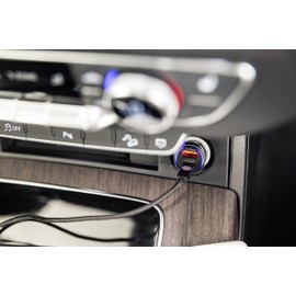 36W USB-A + USB-C Car Charger