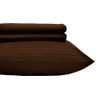 Royal Hotel Bedding Striped Chocolate 500-Thread-Count 4pc California-King Bed Sheet