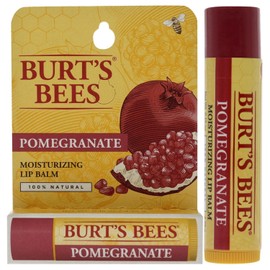 Burt's Bees Bálsamo labial, aceite de granada, tubo de 0.15 onzas
