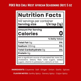 POKS West African Chili Seasoning (Hot)