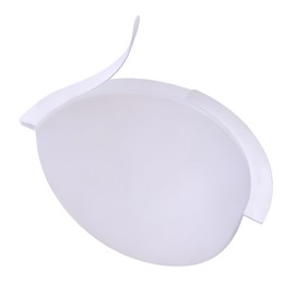 Abeicy 4 Packs Opaque Half Shades for Recessed Light Covers, White Glare Reduction and Light Diffuser, Easy Stick-On Install for 6" Ceiling Lights